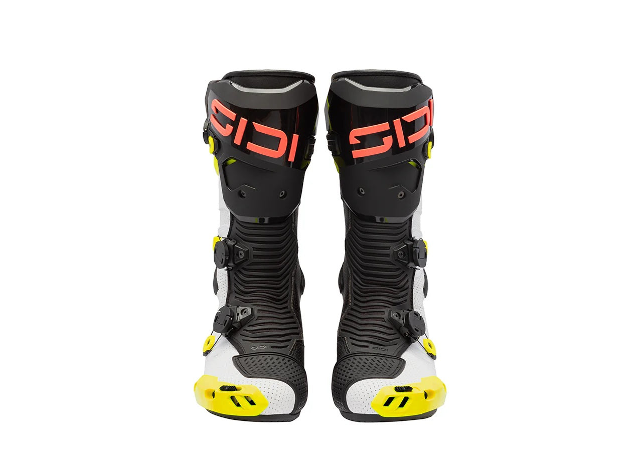 Sidi MAG 2 Air Motosiklet Botları Fluo Sarı / Mercan Kırmızısı - 390 
