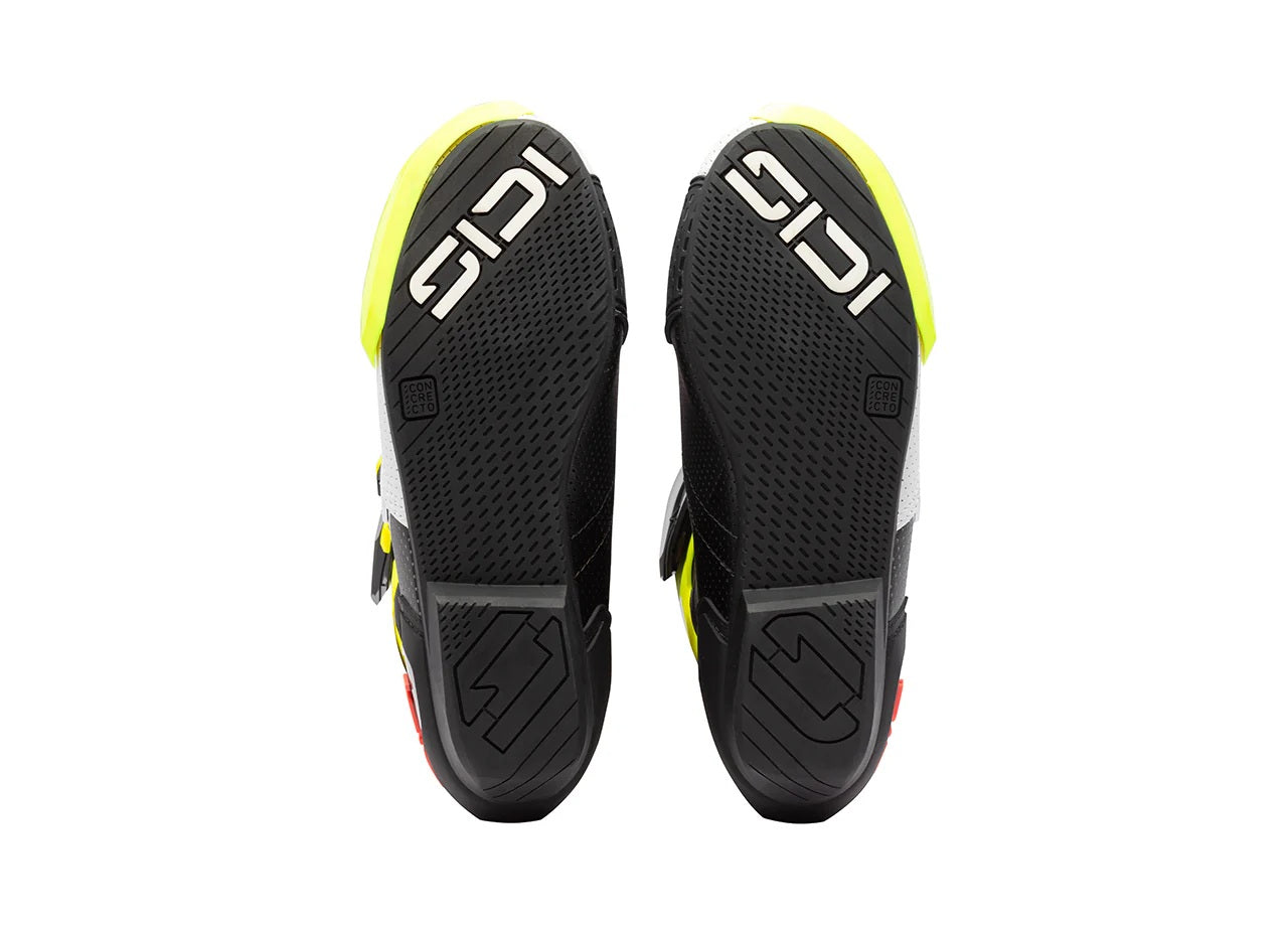 Sidi MAG 2 Air Motosiklet Botları Fluo Sarı / Mercan Kırmızısı - 390 