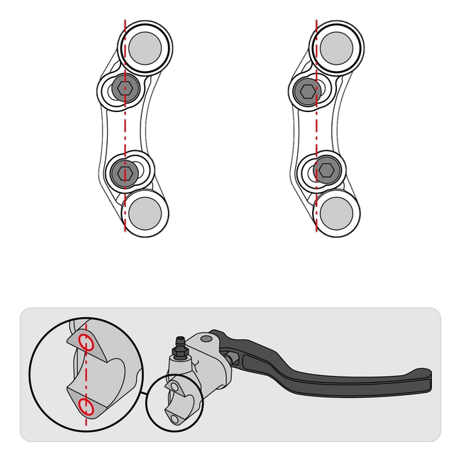 Lenkerschalter Street rechts JetPrime KTM RC8 R 1190 (09-16) JP PD KT032 – universelles Lochbild