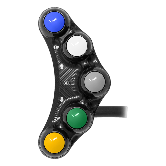 Lenkerschalter Sport links JetPrime Aprilia RSV4 1100 Factory (19-20) JP SPS 003 – für I2M-Dashboard