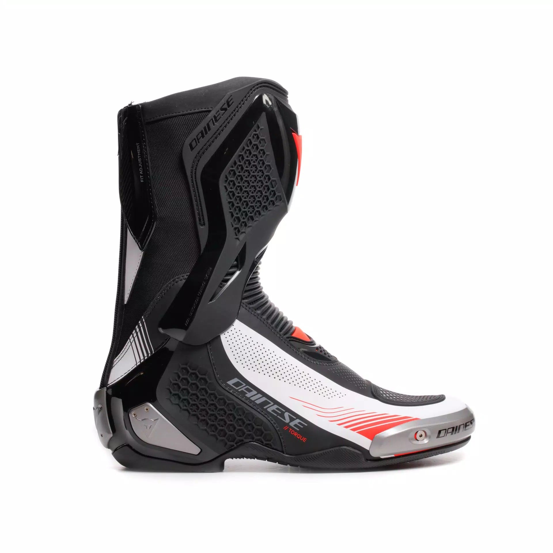 Dainese Torque 4 Air Yarış ve Sokak Motosiklet Botları Yaz | Erkek | Siyah/Beyaz/Kırmızı | 2017900086N3200 