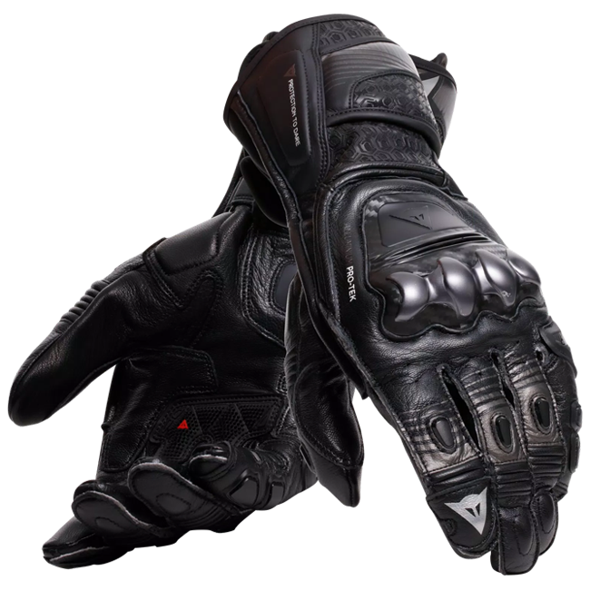 Dainese Fiero Racing Motosiklet Deri Eldivenleri | Erkek | Siyah | 201810002560400 