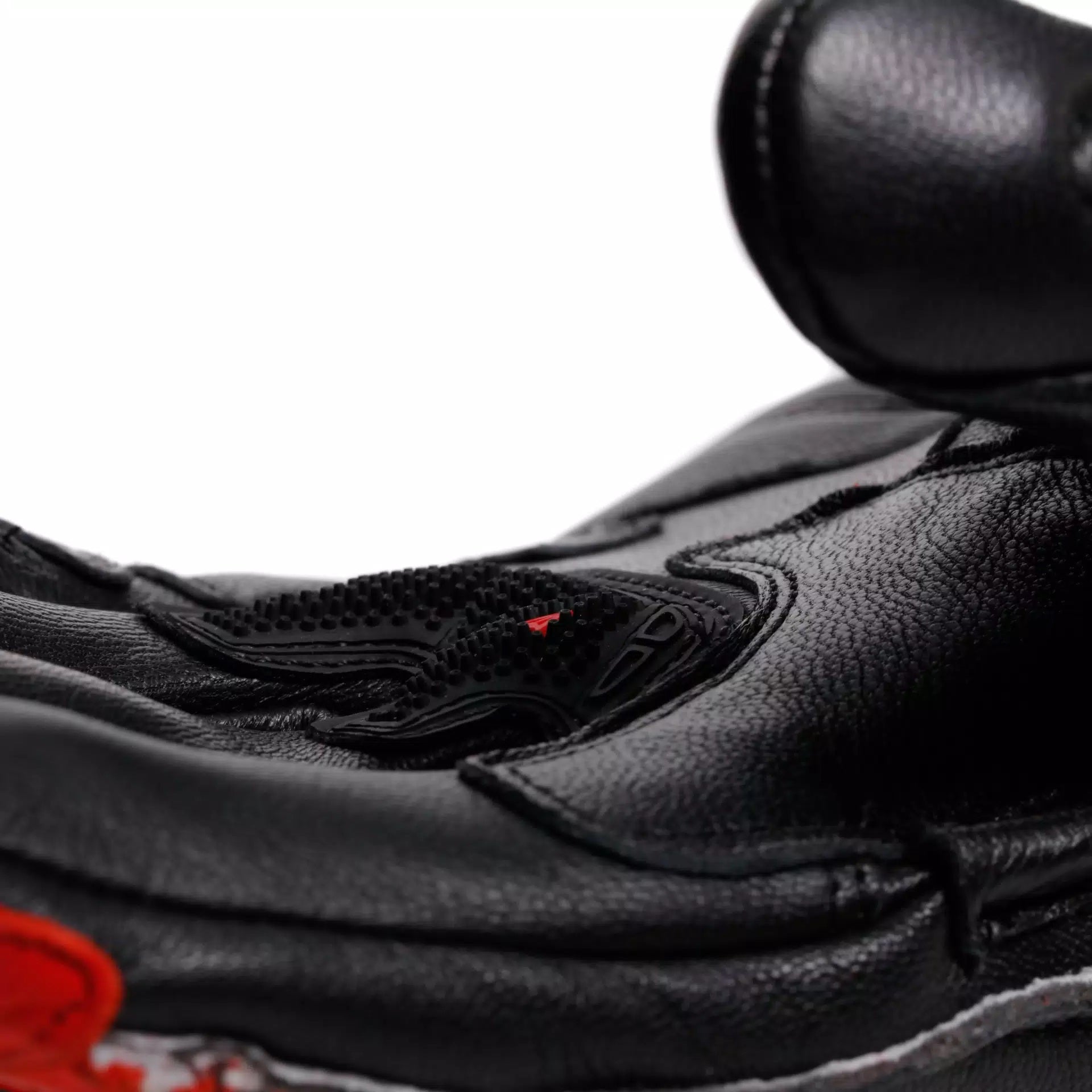 Dainese Fiero Racing Motosiklet Deri Eldivenleri | Erkek | Siyah/Kırmızı | 2018100025A7700 