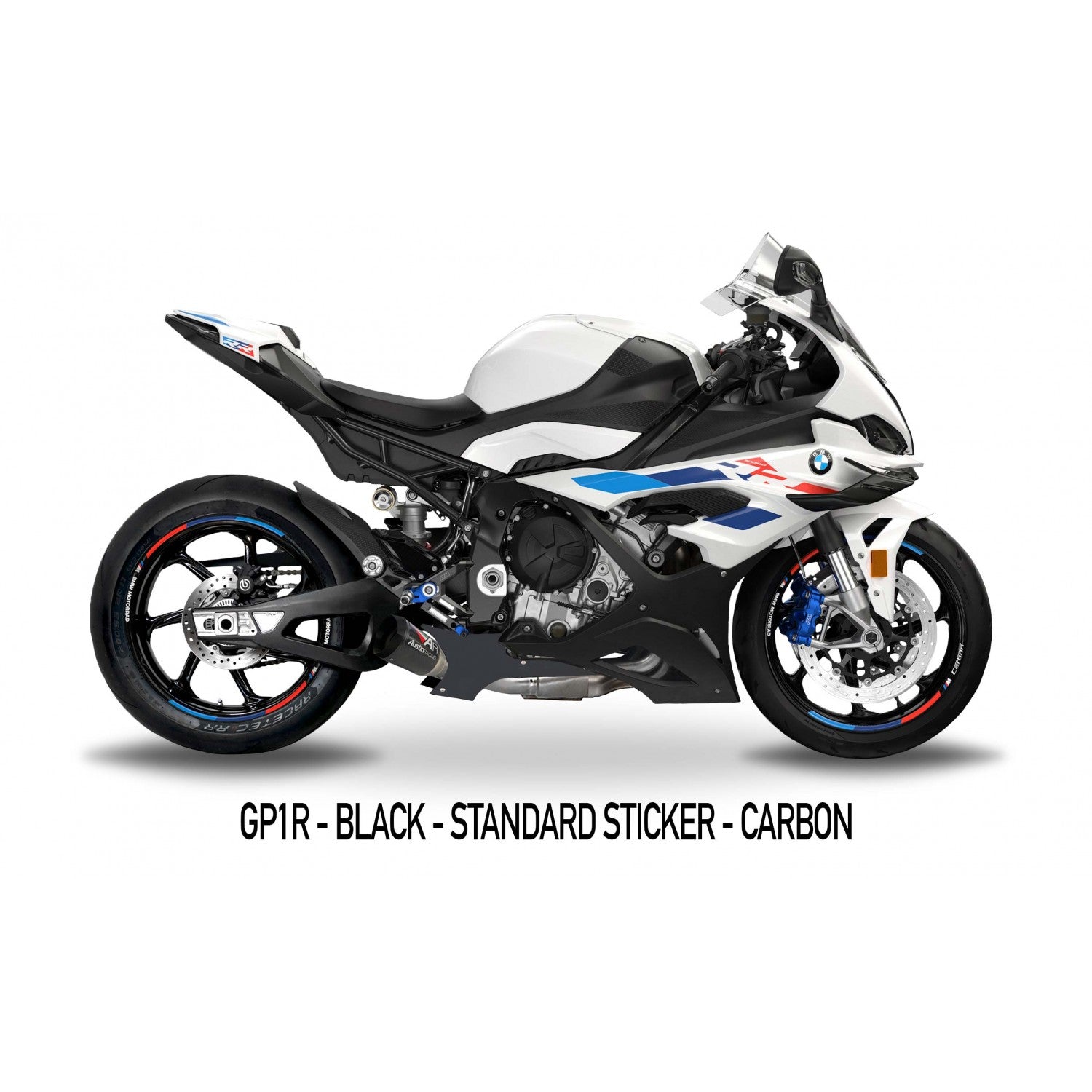 Austin Racing Slip-On GP3 (GP1R/V3) + KAT değiştirme borusu BMW S1000RR K67 (19-26) 