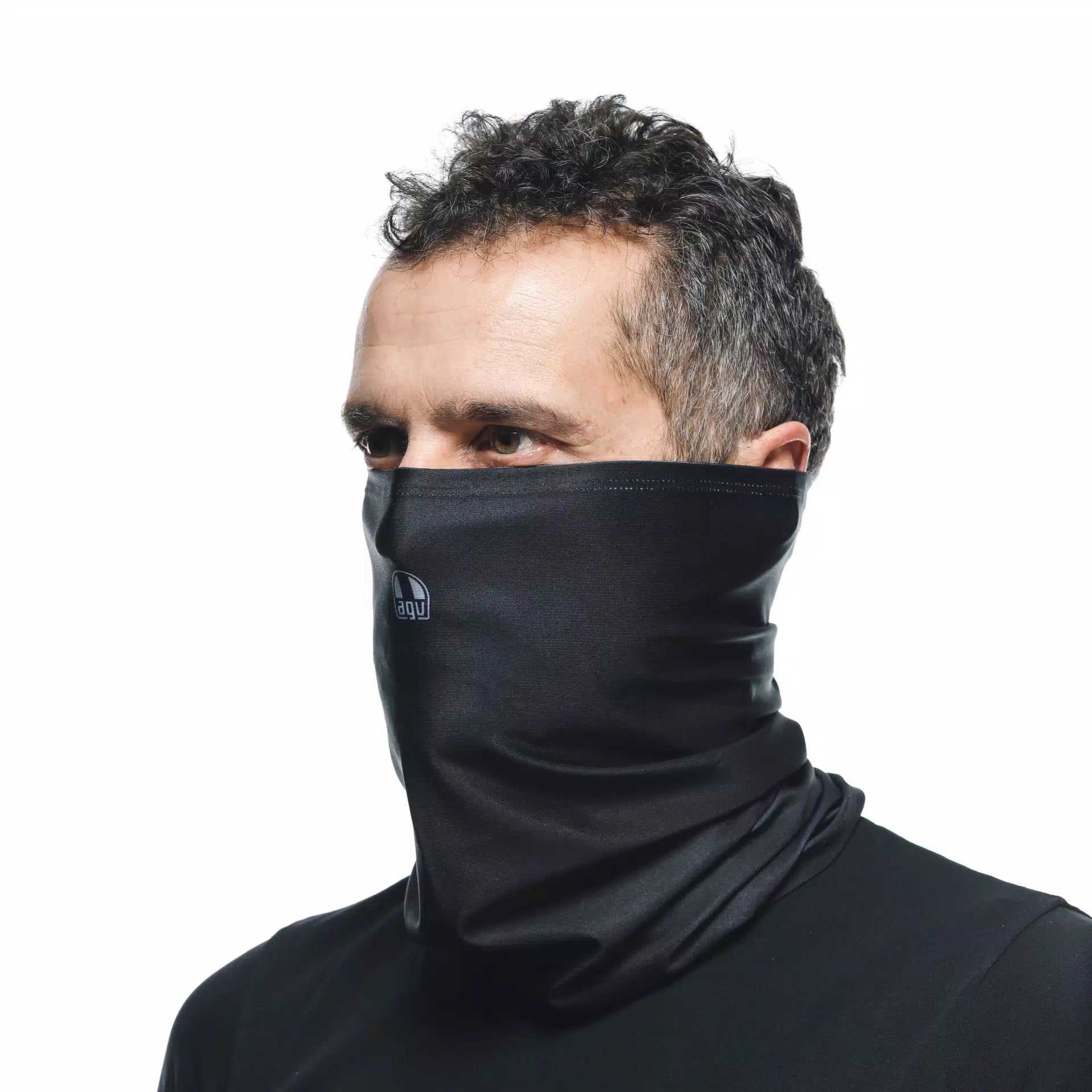Dainese Yaka Bandı Siyah AGV Logosu ile | 201910000889L001 
