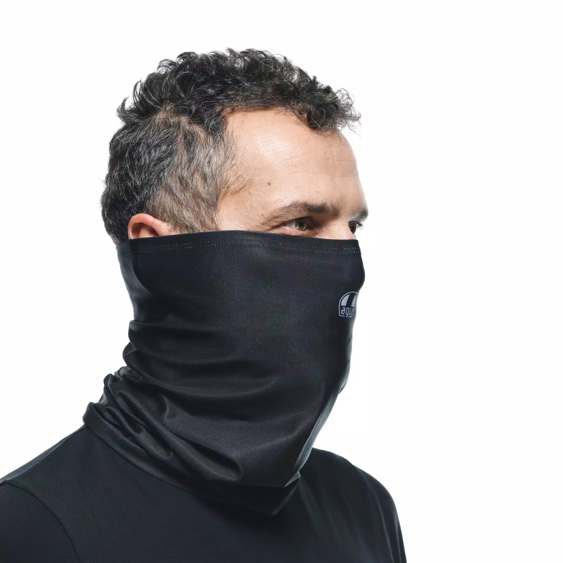 Dainese Yaka Bandı Siyah AGV Logosu ile | 201910000889L001 
