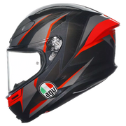 AGV K6 S Kask Slashcut Siyah/Gri/Kırmızı | 2118395001014 
