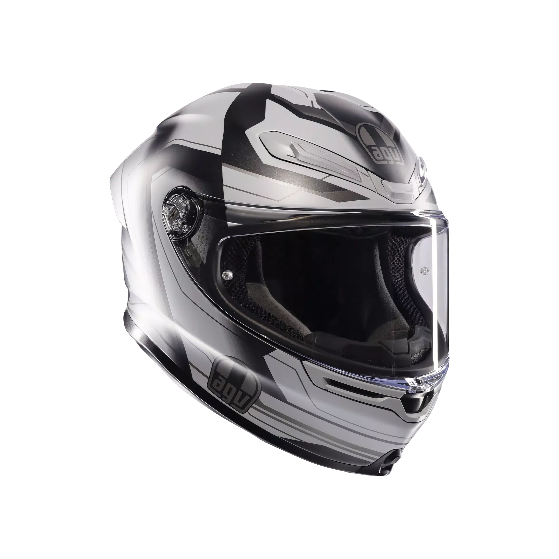 AGV K6 S Kask Ultrasonik Mat Siyah/Gri | 2118395001021 