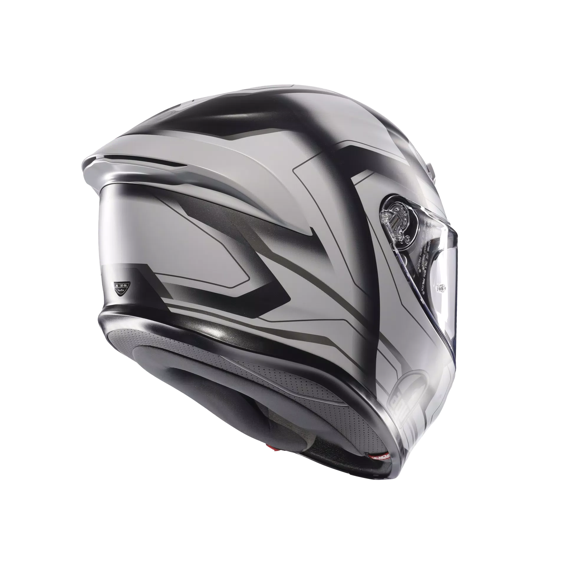 AGV K6 S Kask Ultrasonik Mat Siyah/Gri | 2118395001021 