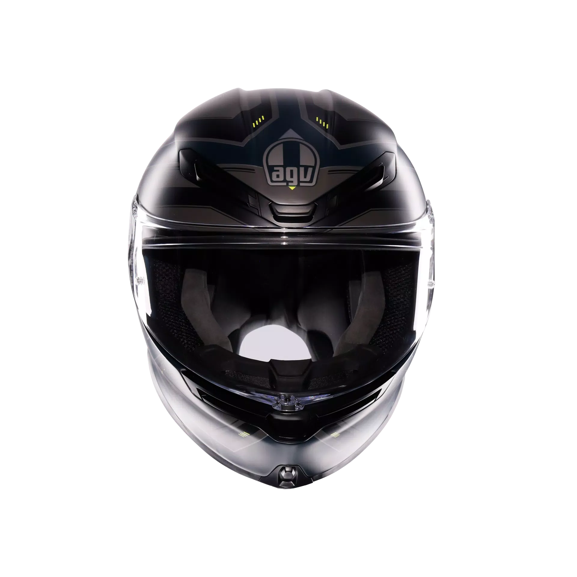 AGV K6 S Kask Geliştirici Mat Gri/Sarı Fluo | 2118395001022 