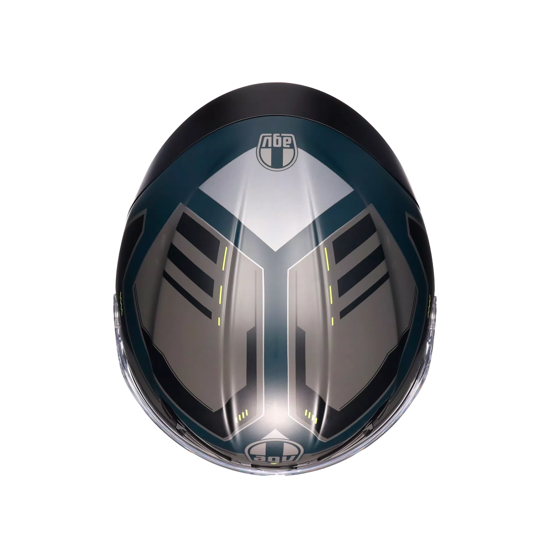 AGV K6 S Kask Geliştirici Mat Gri/Sarı Fluo | 2118395001022 