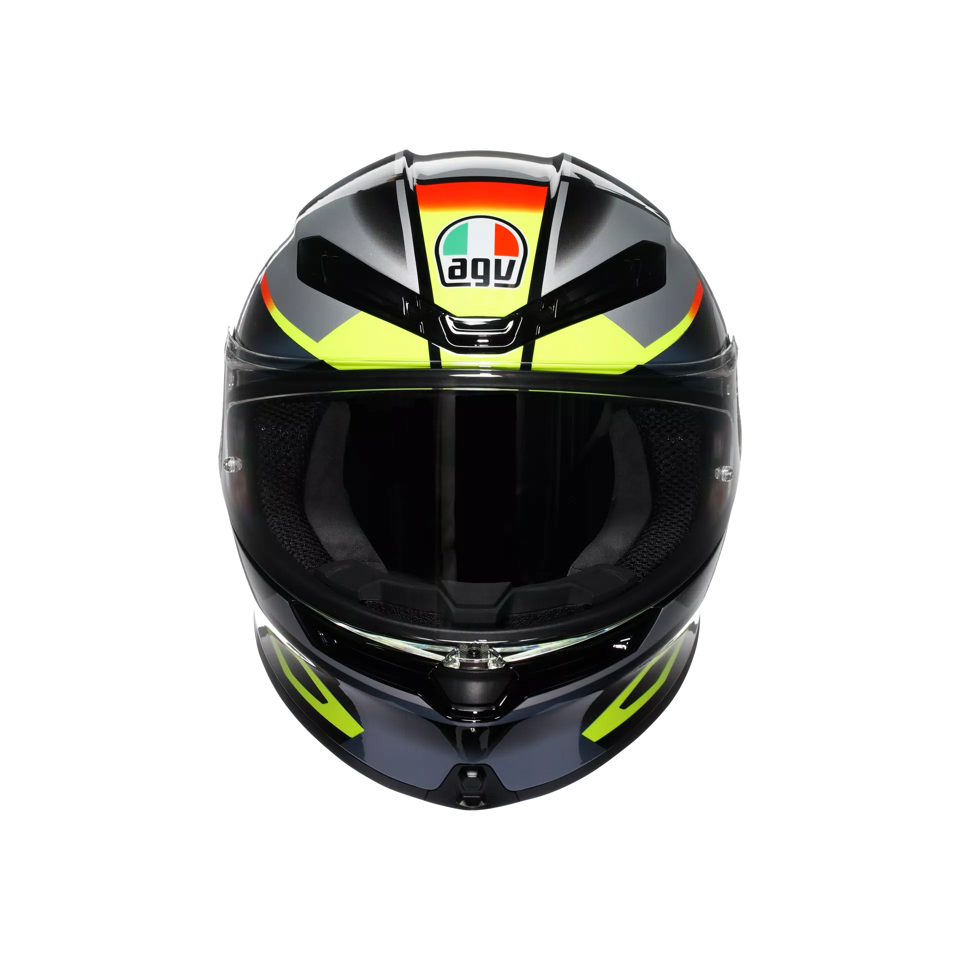 AGV K6 S Kask Erazer Siyah/Kırmızı/Fluo Sarı | 2118395001026 