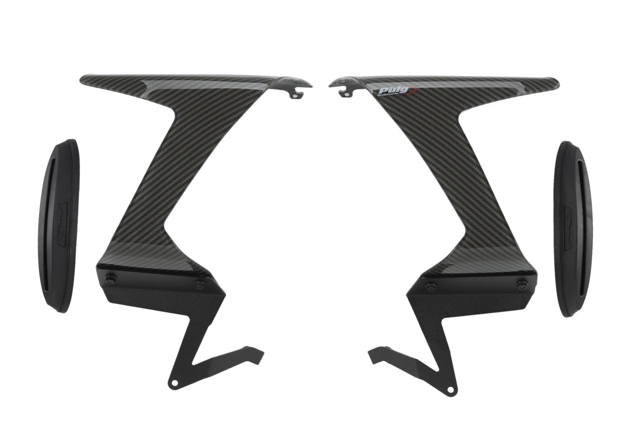 Puig Kanatçıklar Yan Spoiler Ağırlık Kuvveti Kawasaki ZX-6 R (24-26) 