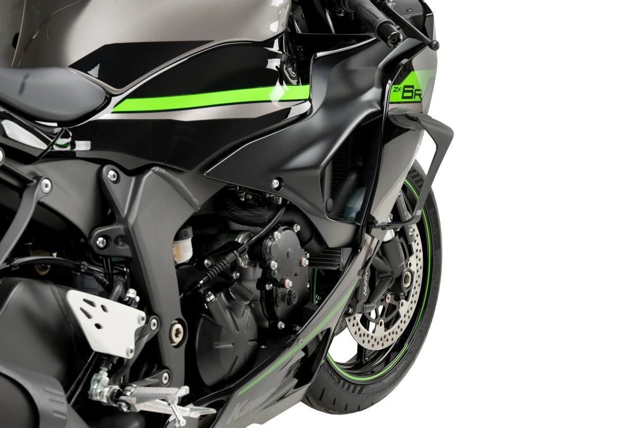 Puig Kanatçıklar Yan Spoiler Ağırlık Kuvveti Kawasaki ZX-6 R (24-26) 