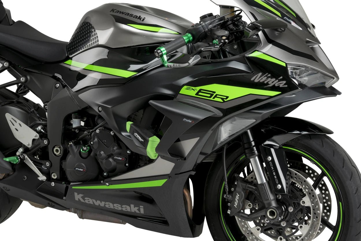 Puig Kanatçıklar Yan Spoiler Ağırlık Kuvveti Kawasaki ZX-6 R (24-26) 