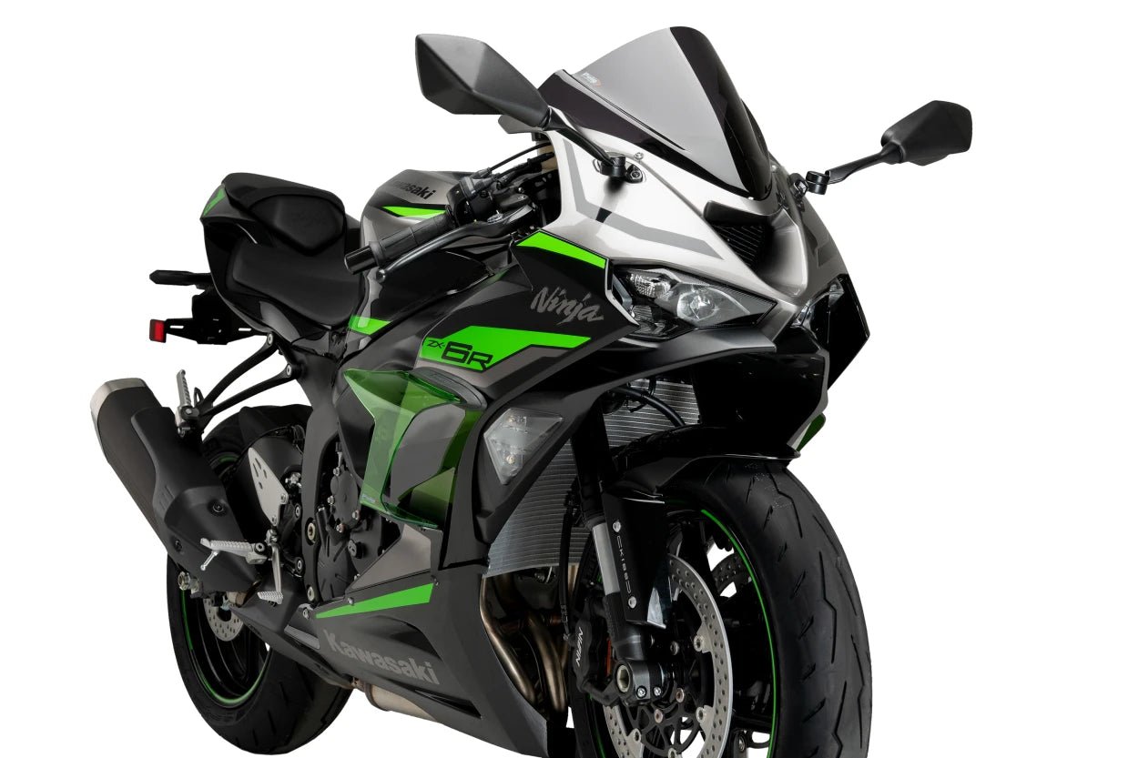 Puig Kanatçıklar Yan Spoiler Ağırlık Kuvveti Kawasaki ZX-6 R (24-26) 