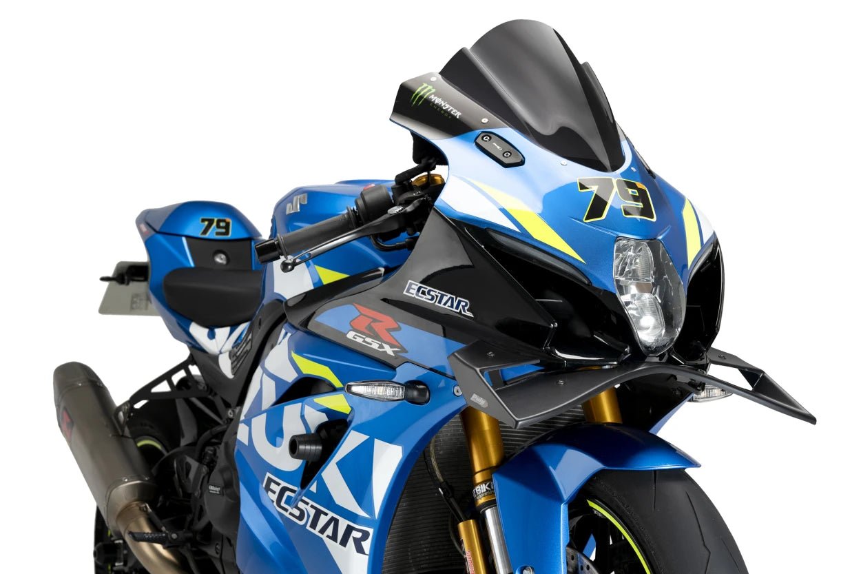 Puig Kanatçıklar Ön Spoiler Ağırlık Artışı Suzuki GSX-R 1000 (17-23) 