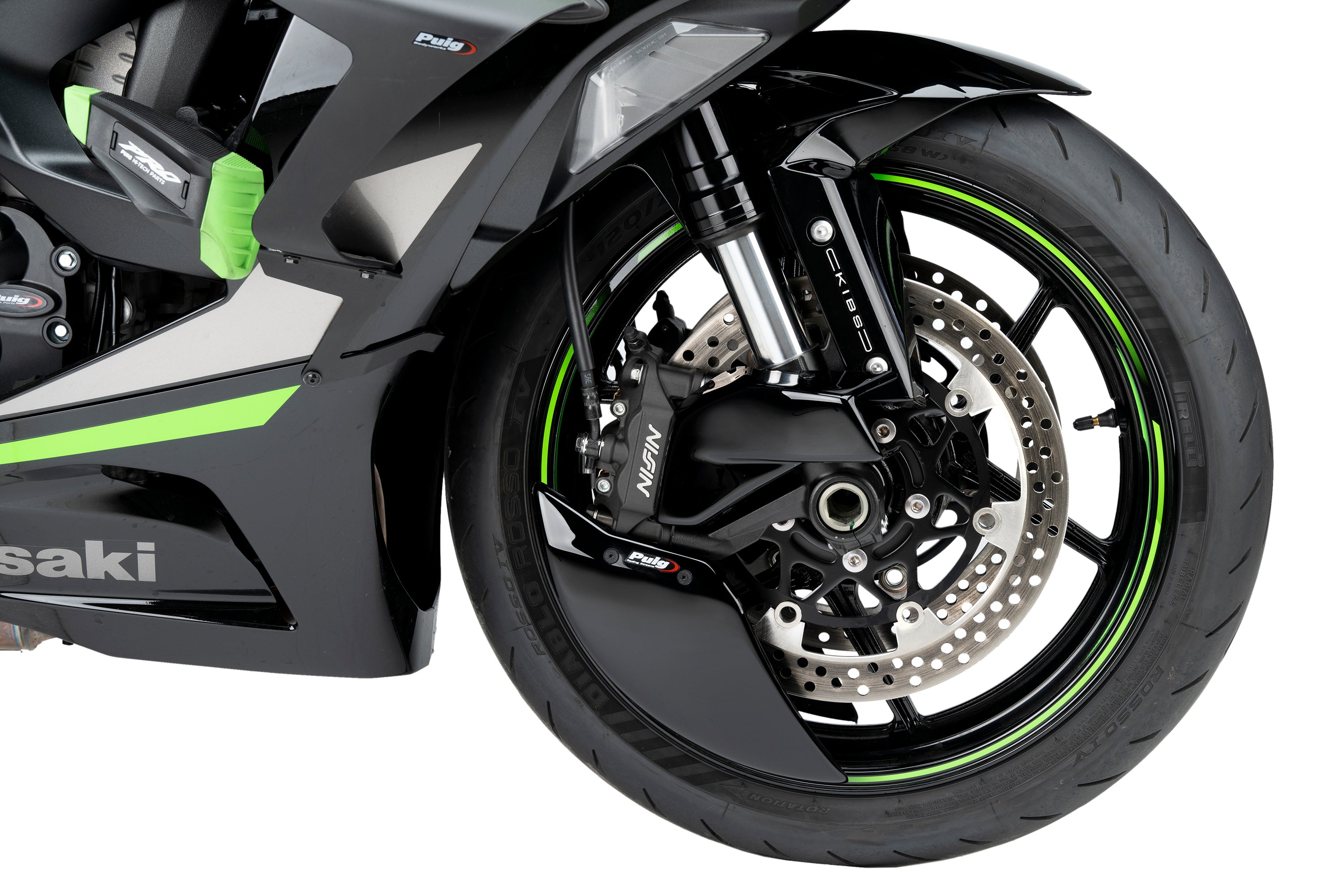 Fren kaliperleri Soğutma Hava Kanalları Puig Kawasaki ZX-6 R (24-25) 