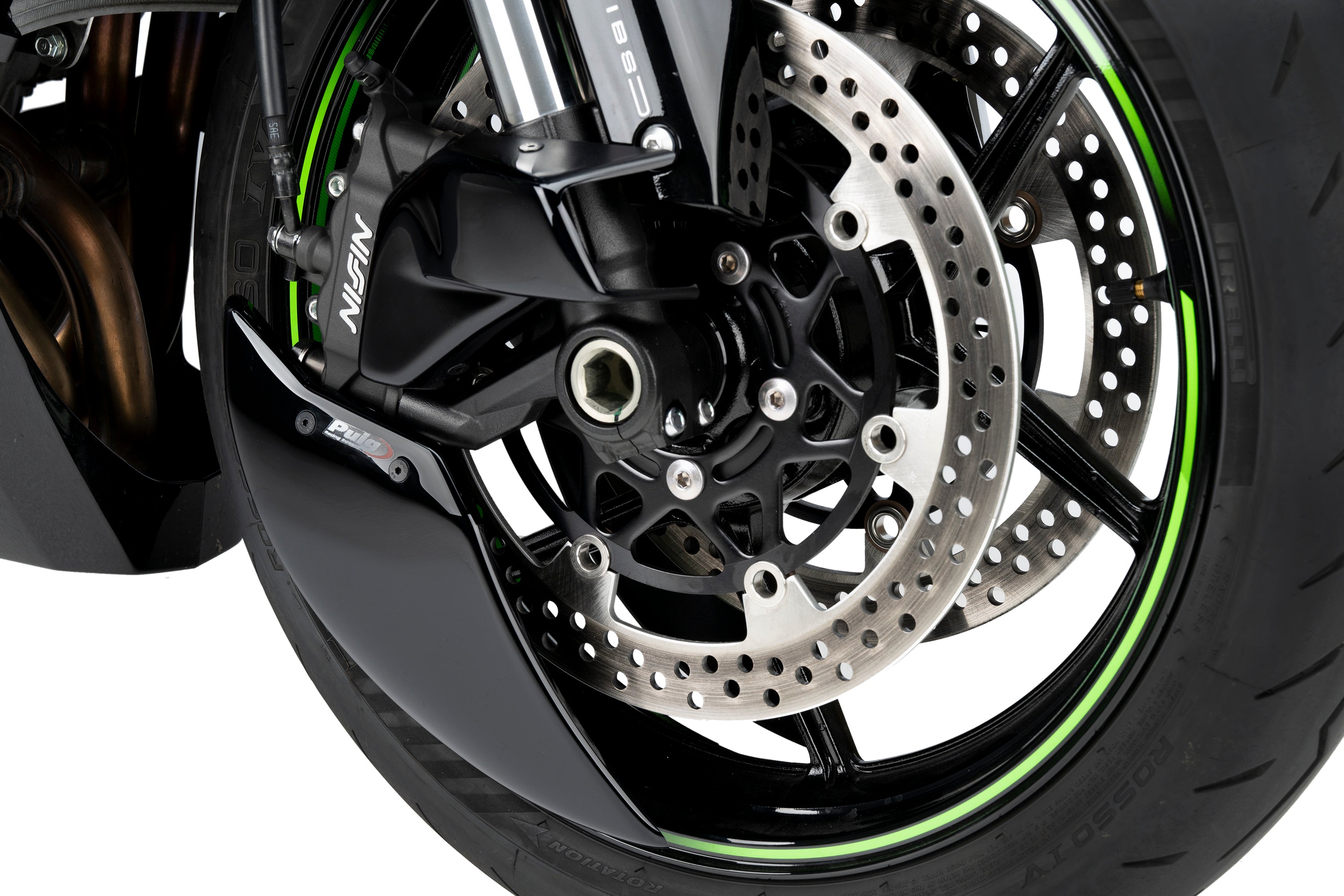 Fren kaliperleri Soğutma Hava Kanalları Puig Kawasaki ZX-6 R (24-25) 