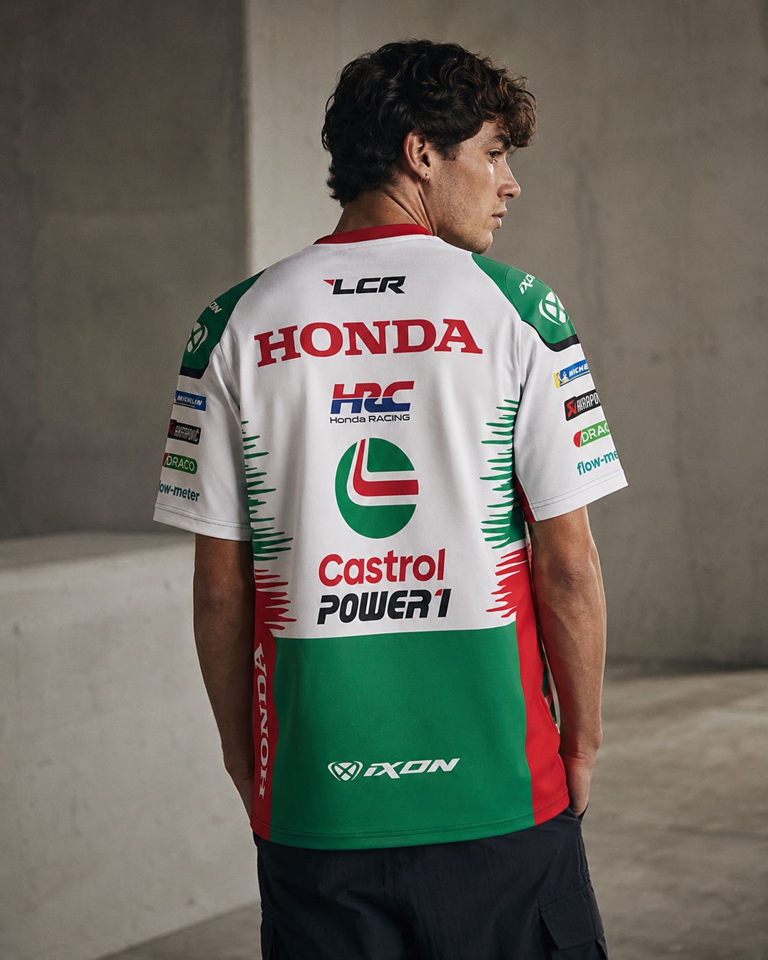 LCR Honda Racing Team Johann Zarco #5 Tişört Replikası Erkek 2026 IXON 