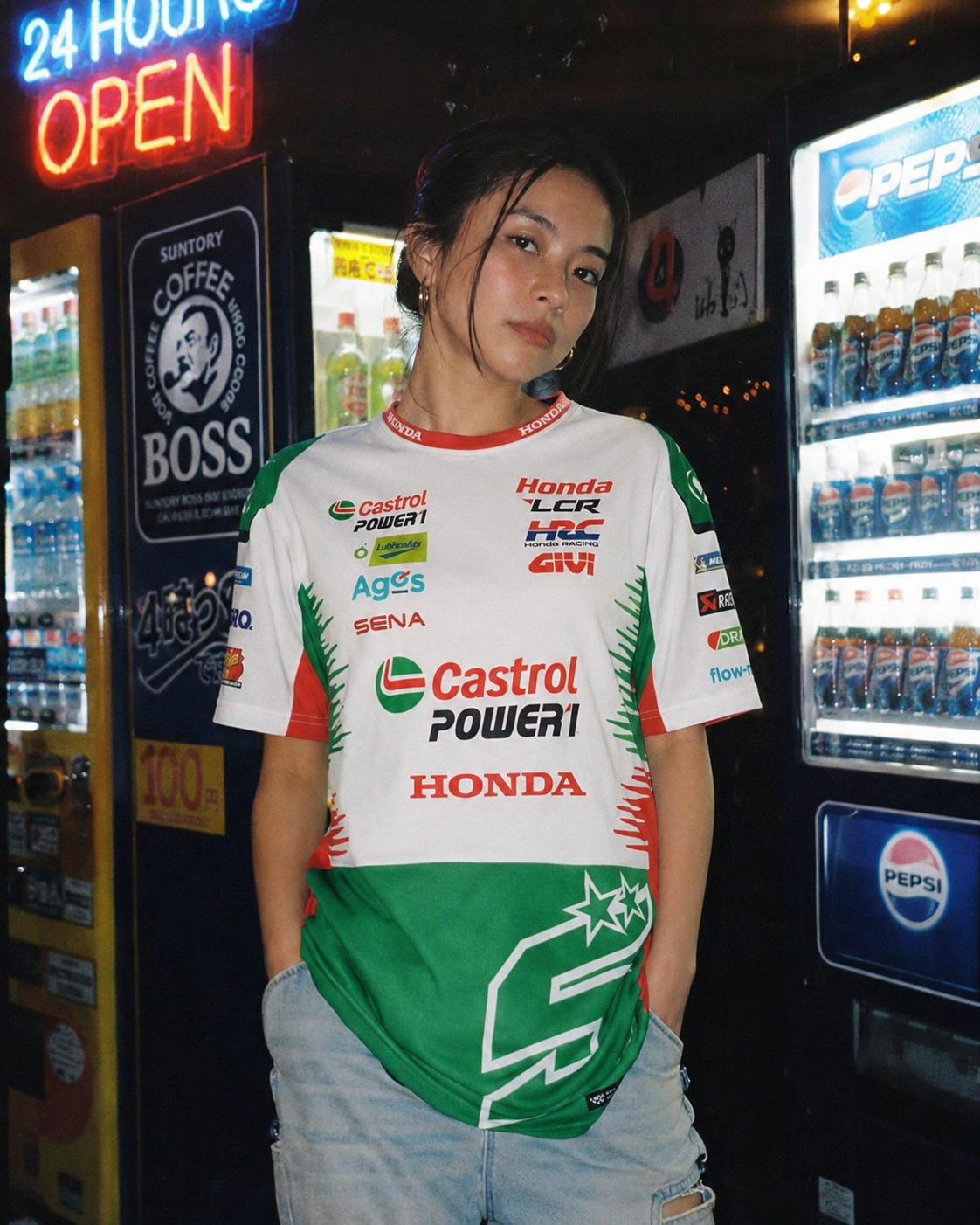 LCR Honda Racing Team Johann Zarco #5 Tişört Replikası Erkek 2026 IXON 