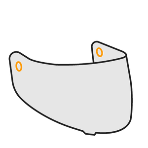 1x İridium Altın Vizör