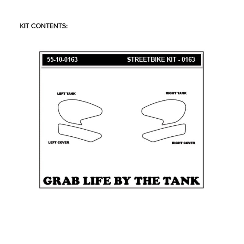 Stompgrip Vulcano Tutunma Pedleri Yamaha YZF-R3 (19-26) 55-10-0163 