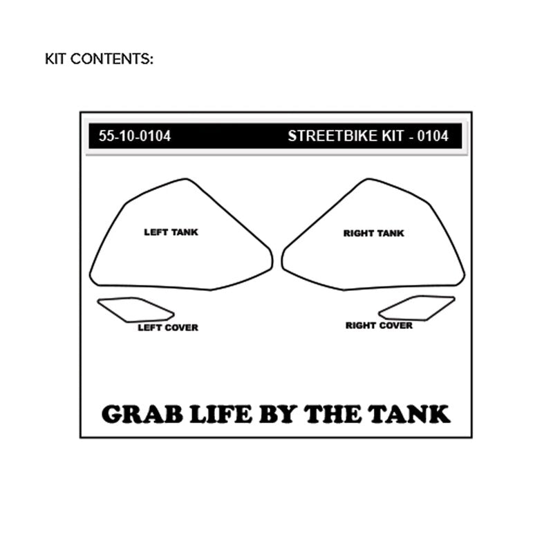 Stompgrip İkon Tutunma Pedleri Yamaha YZF-R3 (15-18) 55-14-0104 