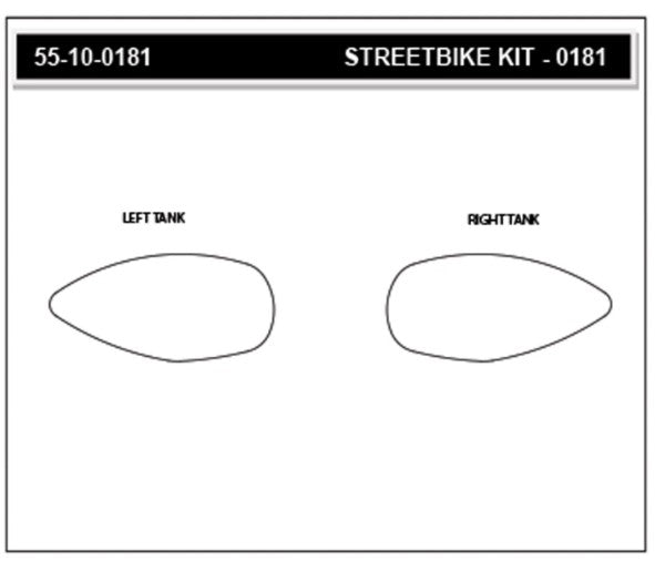 Stompgrip İkon Çekiş Pedleri Aprilia RS 660 (20-26) 55-14-0181 