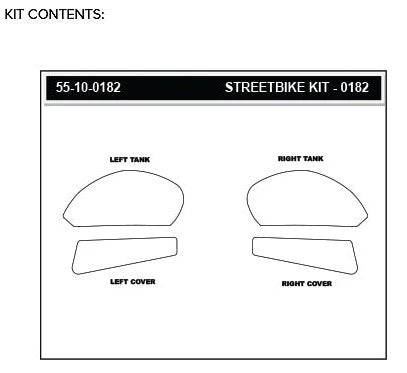Stompgrip İkon Tutunma Pedleri Yamaha YZF-R7 (21-26) 55-14-0182 