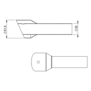 Spark Exhaust dB-Killer Universal Grid-O 32 mm Open 100 mm G9987