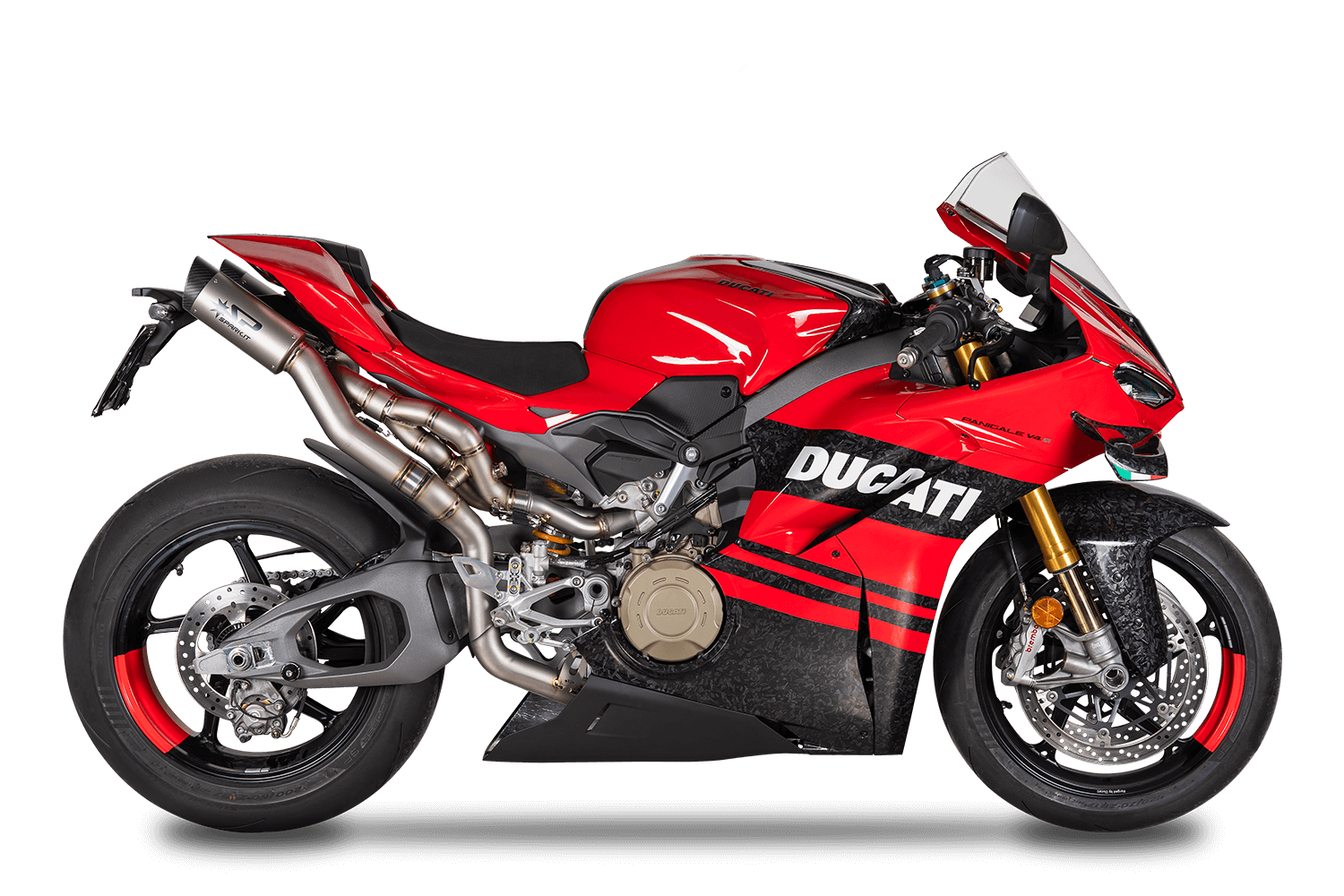 Spark Egzoz Komplett Sistemi Titanyum Ducati Panigale V4/S (25-26) GDU8854T 