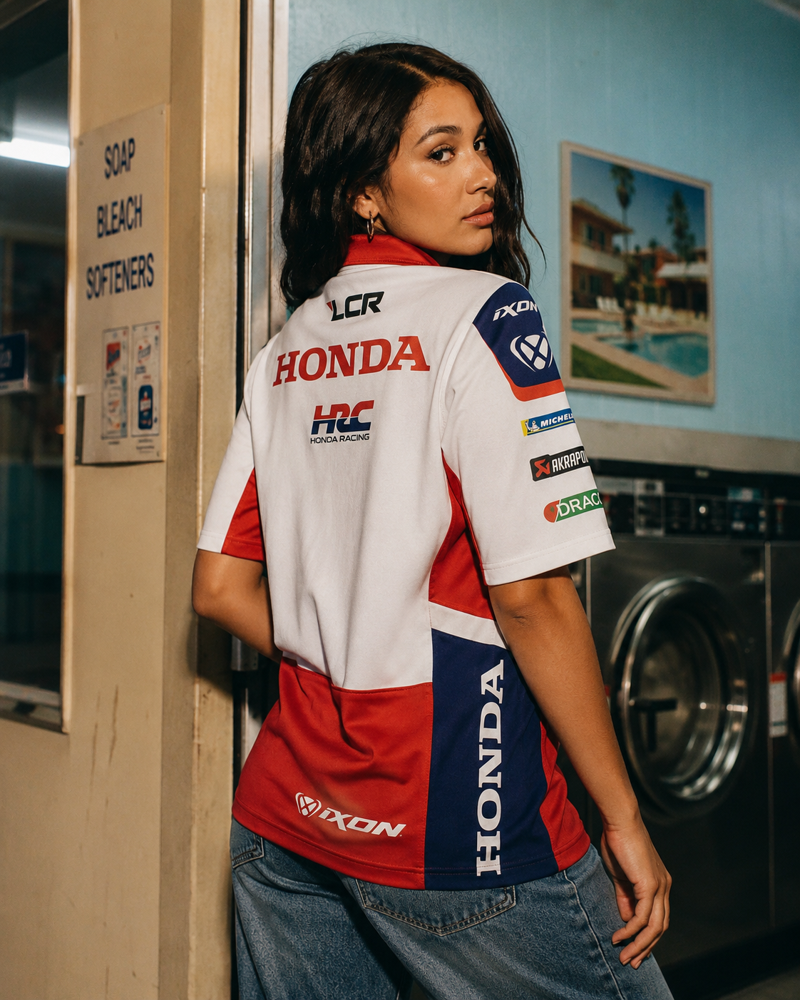 LCR Honda Racing-Team Polo Yaka Replica 2026 IXON 