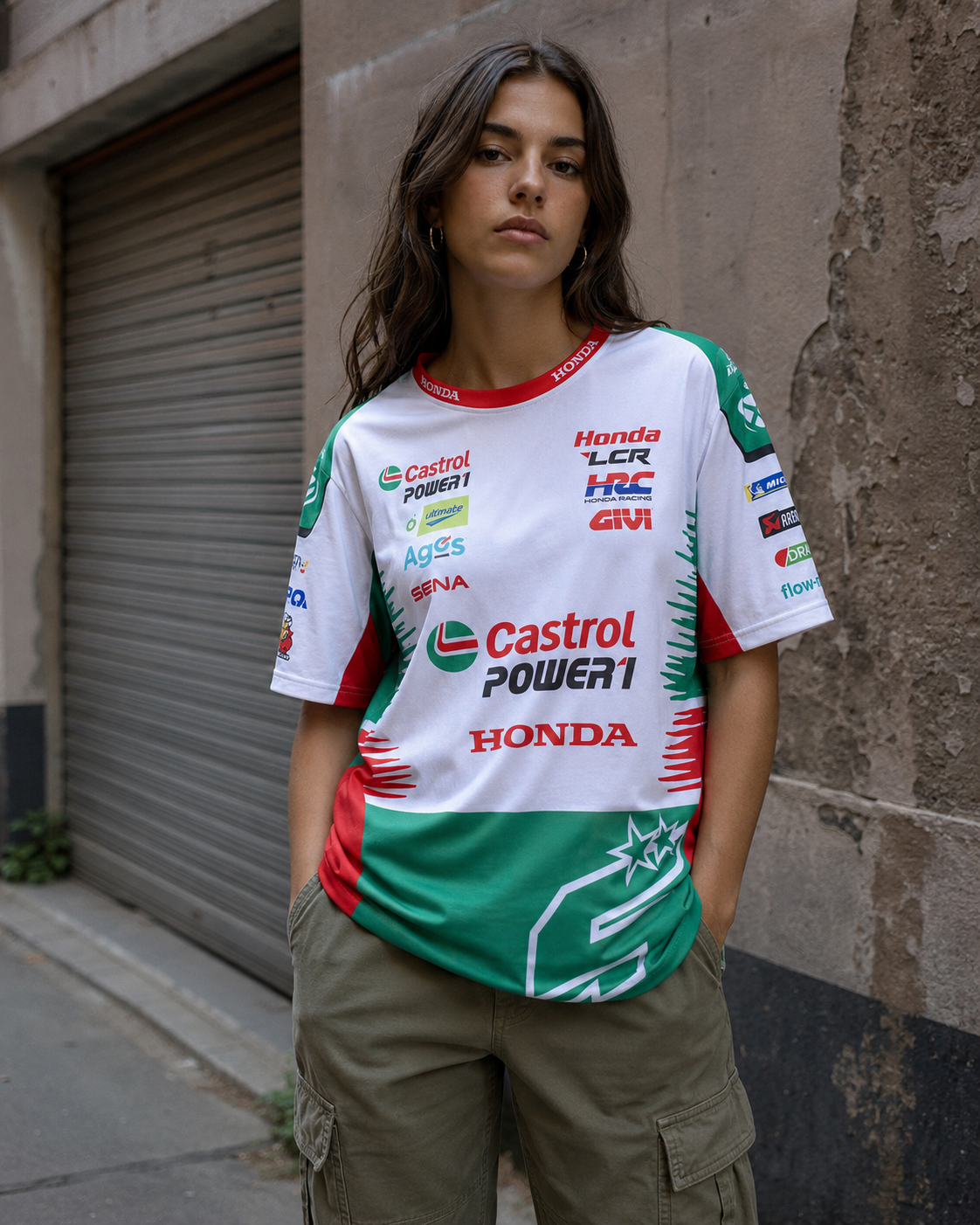 LCR Honda Racing Team Johann Zarco #5 Tişört Replikası Erkek 2026 IXON 