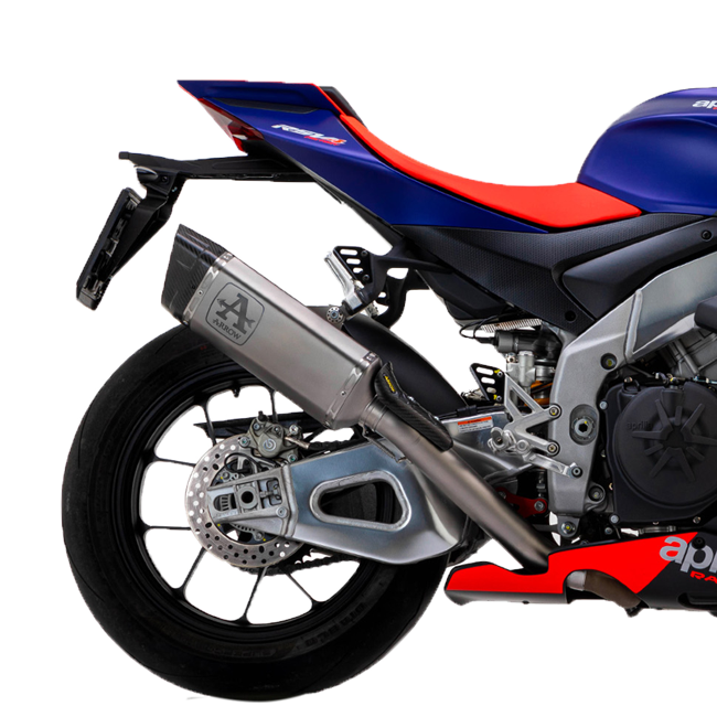 Arrow Slip-On Kiti Pista Titanyum Aprilia RSV4 1100 Fabrika (21-26) 71003PT 