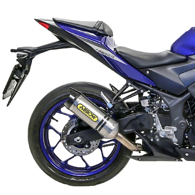 Arrow Slip-On Thunder Alüminyum Yamaha YZF-R3 (15-18) 71831AK 