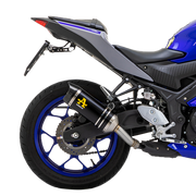 Arrow Slip-On Thunder Alüminyum Koyu Yamaha YZF-R3 (21-26) 71831AKN 