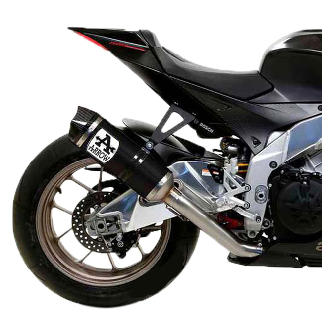 Arrow Slip-On Race-Tech Alüminyum Koyu Aprilia RSV4 1100 Factory (19-20) 71906AKN 