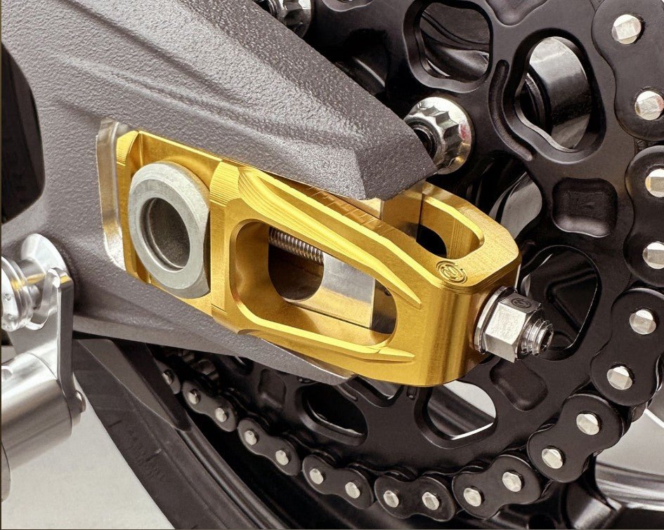 Zincir gergi kiti, fren kaliper tutucu ve Brembo P2-30 69.5 mm XA6H530 Motocorse Ducati Panigale V4/S (25-26) ile birlikte 