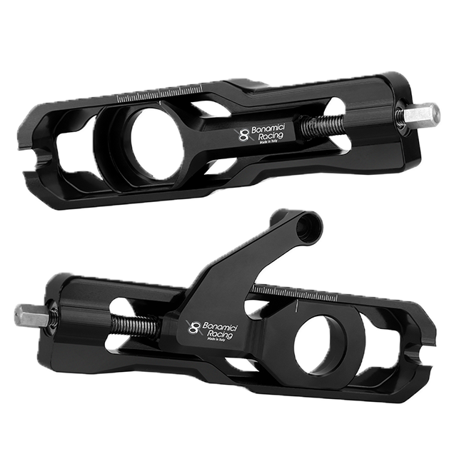 Bonamici Racing Kettenspanner ile Bremssattel montajı Yamaha YZF-R9 (25-26) CHAD17P_BK 