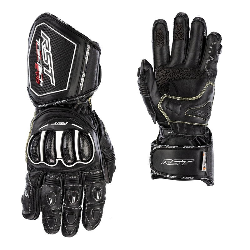RST Tractech Evo 4 motosiklet deri eldivenleri | Kadın | Siyah | 103495 