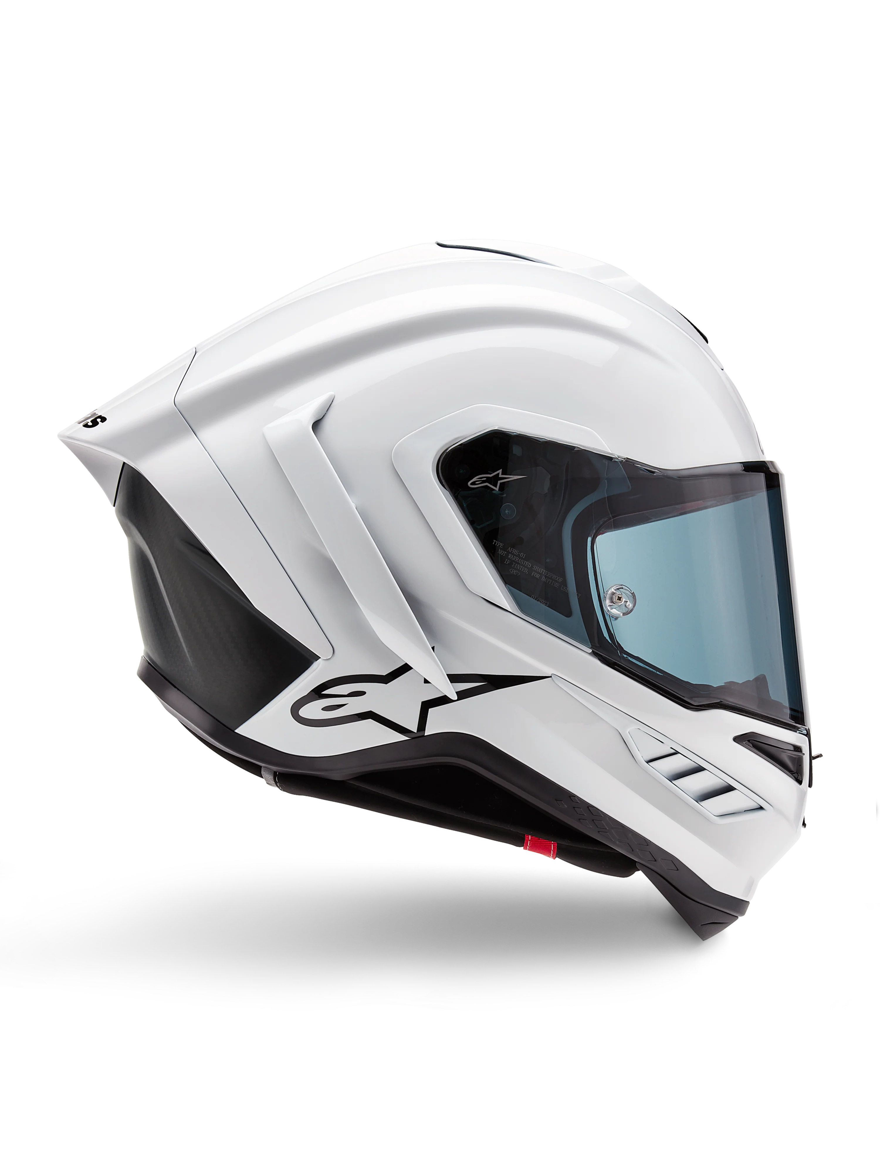 Alpinestars Supertech R10 Solid Kask Beyaz Parlak 8200124-2170 