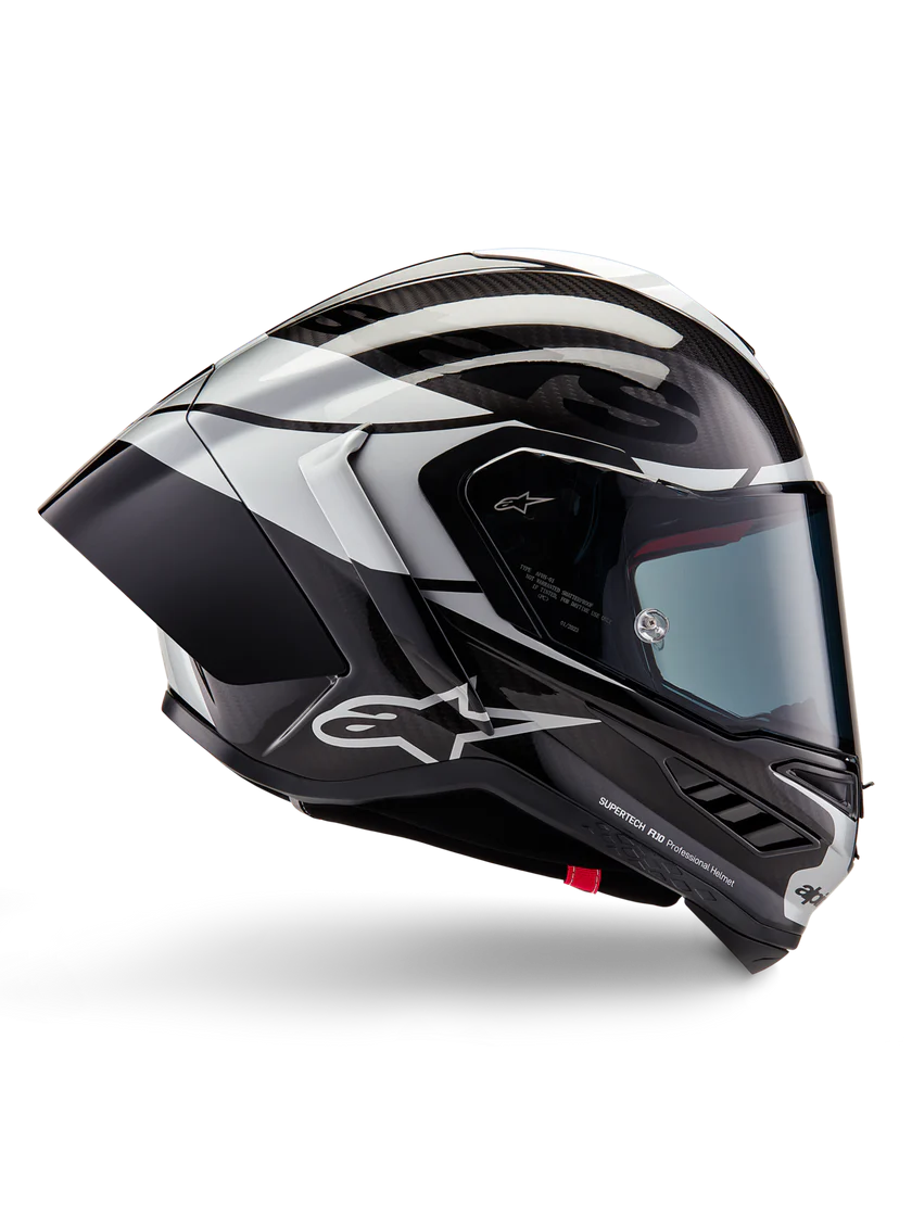 Alpinestars Supertech R10 Element Kask Karbon Siyah Gümüş 8200324-1368 