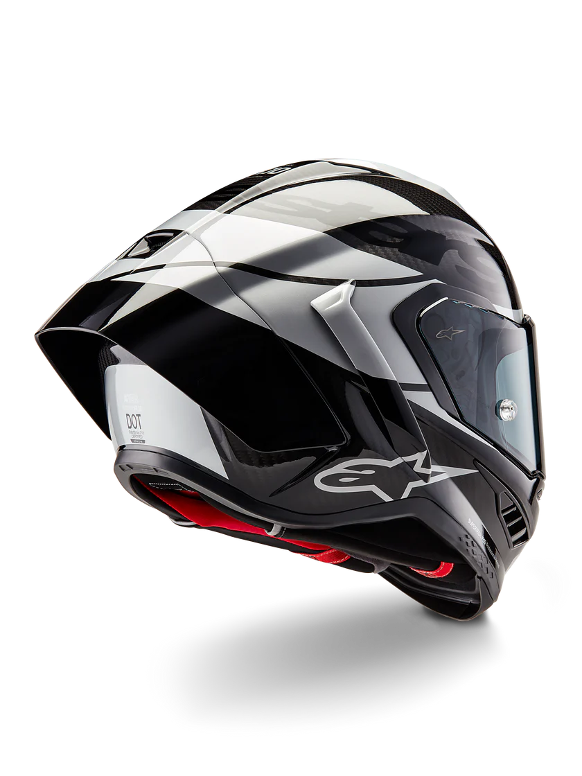 Alpinestars Supertech R10 Element Kask Karbon Siyah Gümüş 8200324-1368 