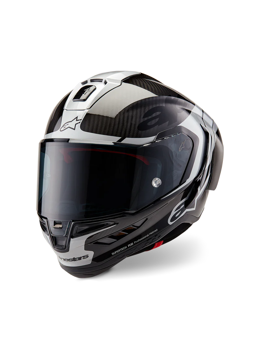 Alpinestars Supertech R10 Element Kask Karbon Siyah Gümüş 8200324-1368 