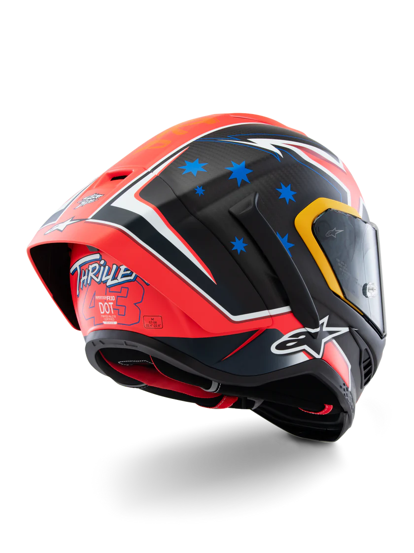 Alpinestars Supertech R10 Kask Sınırlı Üretim Jack Miller Replika 2024 8200725-7226 