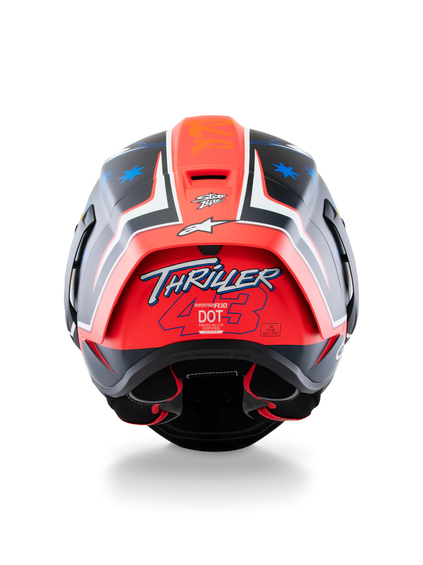 Alpinestars Supertech R10 Kask Sınırlı Üretim Jack Miller Replika 2024 8200725-7226 