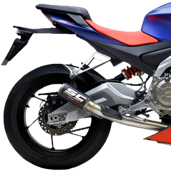SC-Project Paslanmaz Çelik Komple Sistem 2-1 CR-T Aprilia RS 660 (20-24) 