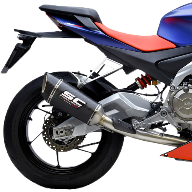 SC-Project Paslanmaz Çelik Komple Sistem 2-1 SC1-R Aprilia RS 660 (20-24) A23A-KC90 