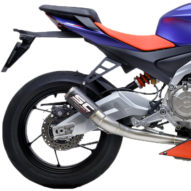 SC-Project Titan Komplett sistem 2-1 CR-T Aprilia RS 660 (20-24) A23A-PTC36 